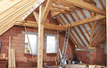 Davids Well attic trusses
