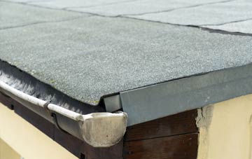 repair or replace Davids Well flat roofing?